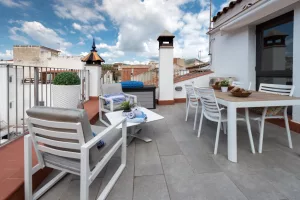 Gran Terraza Apartamento Can Mateu - Vilassar de Mar.